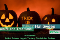 Halloween - Artikel Bahasa Inggris Tentang Tradisi dan Budaya