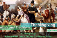 Thanksgiving - Artikel Bahasa Inggris Tentang Tradisi dan Budaya
