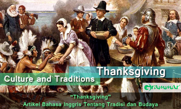 Thanksgiving - Artikel Bahasa Inggris Tentang Tradisi dan Budaya